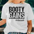 Booty Gains Beach Body Squat Band WorkoutWomen T-shirt Gifts for Her