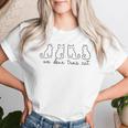 Cute Cat Lover Un Deux Trois Cat Mom Cat Dad Rescue Women T-shirt Gifts for Her