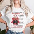 Die Dame Ist 40 Jahre Old Birthday Woman Women T-shirt Frauen Geschenke für Sie