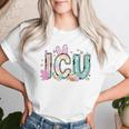 Easter Icu Nurse Bunny Spring Intensive Care Unit Nurse Women T-shirt Gifts for Her