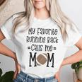 My Favorite Running Back Calls Me Mom Football Quote Women T-shirt Gifts for Her