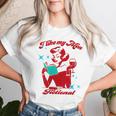 I Like My Fictional Saying Vintage Women T-shirt Gifts for Her