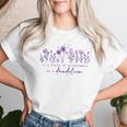 In A Field Of Wildflowers Be A Dandelion Purple Up Women T-shirt Gifts for Her