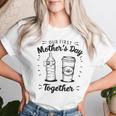 Our First Together Matching Retro Vintage Women T-shirt Gifts for Her