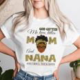 Goded Me Two Titles Mom And Nana And I Rock Them Both Women T-shirt Gifts for Her