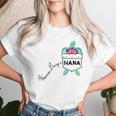 Happiness Is Being A Nana Sea Turtle Ocean Animal Women T-shirt Gifts for Her