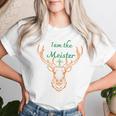 Ich Bin Der Meister Jaegermeister Papa Mama Hirsch T-shirt Frauen Geschenke für Sie