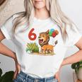 Kinder 6 Geburtstag Löwe Sechs Jahre Geschenk Für Jungen Und Mädchen T-shirt Frauen Geschenke für Sie