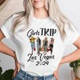 Las Vegas Girls Trip 2024 Birthday Squad Vacation Women T-shirt Gifts for Her