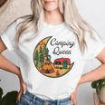 Mond Camping Queen Grafik Damen Outfit Für Camper Mama T-shirt Frauen Geschenke für Sie