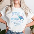 Nana Of The Birthday Girl Turtle Family Matching Party Squad Women T-shirt Gifts for Her