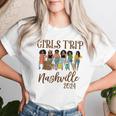 Nashville Girls Trip 2024 Weekend Vacation Matching Women T-shirt Gifts for Her