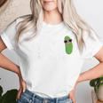 Peace Love Pickle Dancing Cucumber Pickle Squad Women T-shirt Gifts for Her