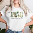 Picu Nurse St Patrick's Day Pediatric Intensive Care Unit Women T-shirt Gifts for Her