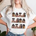 Pretty And Educated Black Read African American Bhm Women T-shirt Gifts for Her