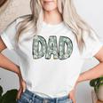Retro Dad Colorful Flowers Groovy Daisy Flower Women T-shirt Gifts for Her