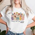 Retro Groovy Helping Little Ones Bloom Babies Flower Midwife Women T-shirt Gifts for Her