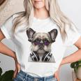 Shih Tzu Deejay Cool Dj Hundeliebhaber Shih Tzu Mama Papa T-shirt Frauen Geschenke für Sie