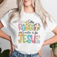 Silly Rabbit Easter Is For Jesus Religious Christian Easter Women T-shirt Gifts for Her