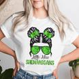 St Patrick's Day For Daughter Little Miss Shenanigans Women T-shirt Gifts for Her