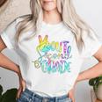 Tie Dye Out Second Grade Last Day Of School 2Nd Grade Women T-shirt Gifts for Her