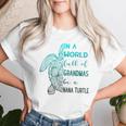 Turtle Grandma Nana Tortoise Sea Turtle Women T-shirt Gifts for Her