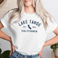 Vintage Lake Tahoe California Souvenir Retro Women T-shirt Gifts for Her