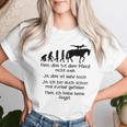 Voltigieren Girls' Evolution Riding Jerseyolti Slogan S T-shirt Frauen Geschenke für Sie