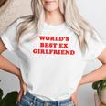 World's Best Ex Girlfriend Noël Amusant T-shirt femme Cadeaux pour elle