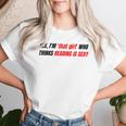 Yes I'm That Girl Reading Is Sexy School Proud Women T-shirt Gifts for Her