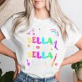 Youth I'm Bella Doing Bella Things Cute Girls Personalized Name Women T-shirt Gifts for Her