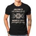 Witch - Im Going To Let Karma Fix It Because If I Fix It Men T-shirt Casual Daily Crewneck Short Sleeve Graphic Basic Unisex Tee