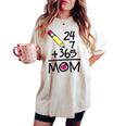 247365 Mom Cute Mum Mama Mom Mommy Women Women's Oversized Comfort T-shirt Ivory