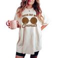 Coconut Bra Adult Check Out My Coconuts Shell Bra Girl Women's Oversized Comfort T-shirt Ivory