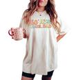 Groovy This Father's Day With Vintage Go Ask Your Dad Women's Oversized Comfort T-shirt Ivory
