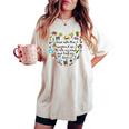 And Into The Garden I Go To Lose My Mind And Find My Soul Women's Oversized Comfort T-shirt Ivory
