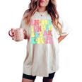 In My Summer Break Era Last Day Of School Teacher Summer Women's Oversized Comfort T-shirt Ivory