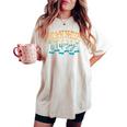 Tanned Tipsy Day Drinking Beach Summer Palms Sandals Women's Oversized Comfort T-shirt Ivory