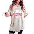 Youth Only Child Big Sister 2024 Cute Unicorn For Girls Toddlers Women's Oversized Comfort T-shirt Ivory