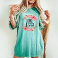 100Th Birthday 100 Years Old Loved Awesome Since 1921 Women's Oversized Comfort T-shirt Chalky Mint