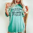 2024 Last Day Of School Autograph 3Rd Grade Graduation Party Women's Oversized Comfort T-shirt Chalky Mint