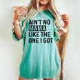 Ain't No Mama Like The One I Got Family Reunion Mom Women's Oversized Comfort T-shirt Chalky Mint