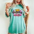 Birthday Queen Birthday Birthday Girl Its My Birthday Women's Oversized Comfort T-shirt Chalky Mint