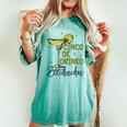 Cinco De Drinko Bitchachos Woman Cinco De Mayo Margarita Women's Oversized Comfort T-shirt Chalky Mint