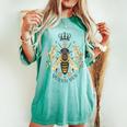 Crown Queen Bee Women's Oversized Comfort T-shirt Chalky Mint