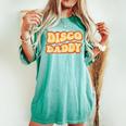 Disco Daddy 70S Dancing Party Retro Vintage Groovy Women's Oversized Comfort T-shirt Chalky Mint