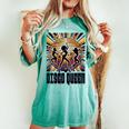 Disco Queen 70'S 80'S Retro Vintage Disco Women's Oversized Comfort T-shirt Chalky Mint