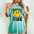 Eleven Is A Vibe 11Th Birthday Groovy Boys Girls 11 Year Old Women's Oversized Comfort T-shirt Chalky Mint