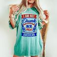 I Am Not Drunk I'm American 4Th Of July Women's Oversized Comfort T-shirt Chalky Mint