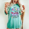I Am Nurse And This Is My Week Happy Nurse Week 2024 Women's Oversized Comfort T-shirt Chalky Mint